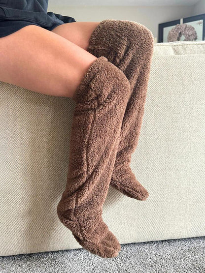 Chaussettes Cora Snuggs avec Coupe Montante pour Femme | Idéal pour la Détente à Domicile