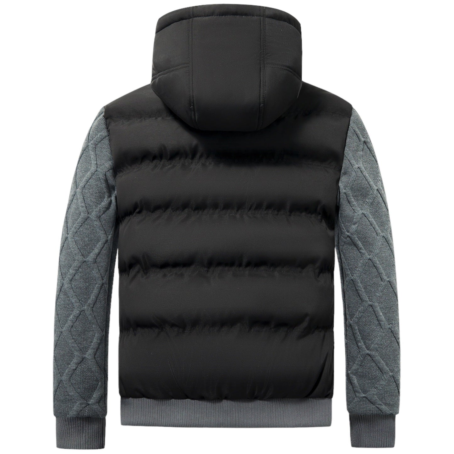 Veste Matelassée avec Capuche Ajustable pour Homme | Idéale pour l’Hiver