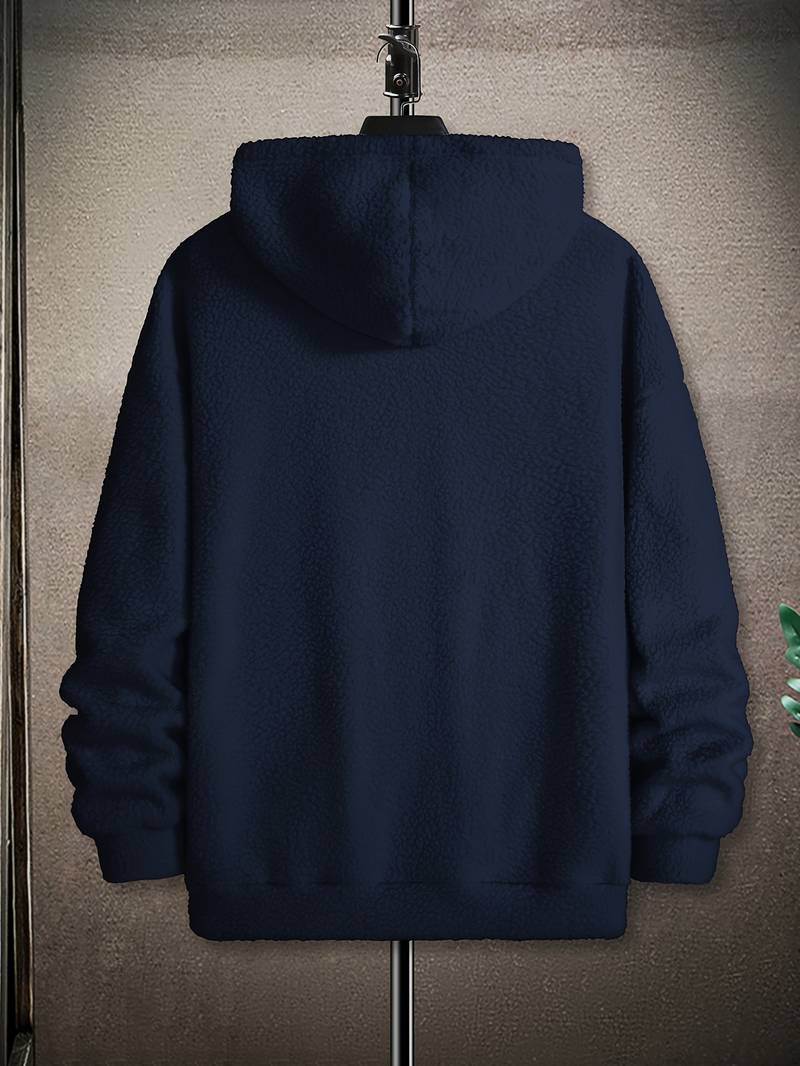 Sweat à Capuche Doublé avec Coupe Standard pour Homme | Idéal pour la Saison Froide