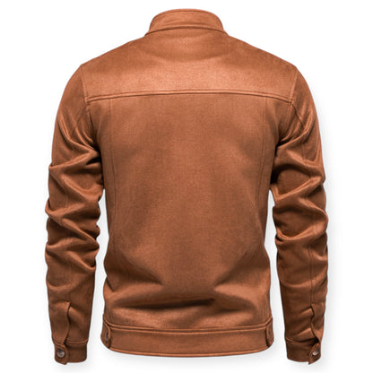 Veste Zippée À Col Montant pour Hommes | Idéale pour Les Sorties Quotidiennes