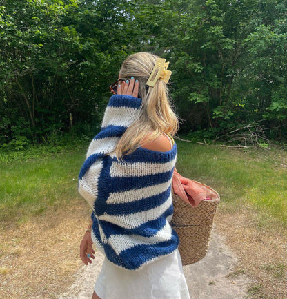 Pull À Col Rond avec Coupe Classique pour Femme | Idéal pour Les Journées Fraîches