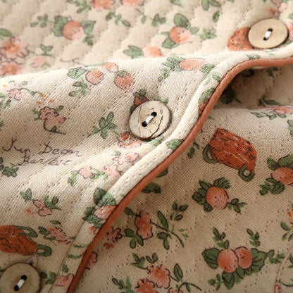 Ensemble Pyjama à Motif Floral avec Taille Élastique pour Adulte | Idéal pour la Maison et le Sommeil