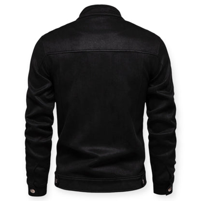 Veste Zippée À Col Montant pour Hommes | Idéale pour Les Sorties Quotidiennes
