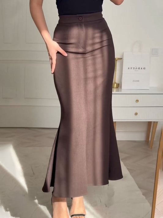 Jupe Longue Évasée Taille Haute Pour Femme | Idéale Pour Le Quotidien Et Les Soirées Estivales