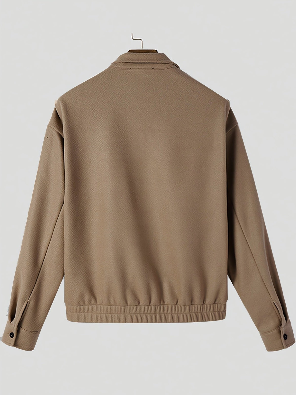Blouson bomber boutonné pour hommes