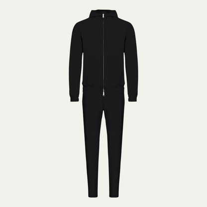 Ensemble Coordonné avec Hoodie Zippé et Pantalon pour Homme | Idéal pour la Détente ou les Déplacements Quotidiens