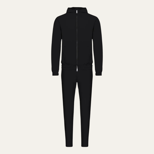 Ensemble Coordonné avec Hoodie Zippé et Pantalon pour Homme | Idéal pour la Détente ou les Déplacements Quotidiens