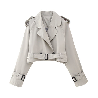 Trench-Coat Long avec Ceinture pour Femme | Idéal pour la Mi-Saison