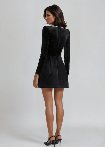Mini-robe À Manches Longues Pour Femme | Idéal Pour L'automne