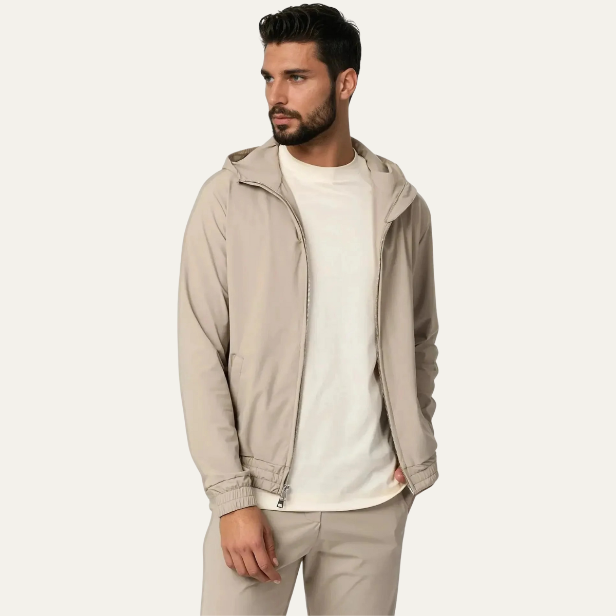 Ensemble Coordonné avec Hoodie Zippé et Pantalon pour Homme | Idéal pour la Détente ou les Déplacements