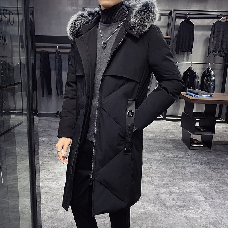 Manteau d’Hiver avec Capuche et Coupe Sportive pour Homme | Idéal pour l’Automne et l’Hiver