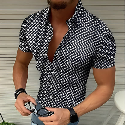 Chemise À Col Classique avec Manches Longues pour Homme | Idéale pour Un Usage Quotidien