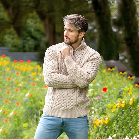 Pull À Demi-Zip Avec Coupe Ample Pour Hommes | Idéal Pour Les Tenues Décontractées