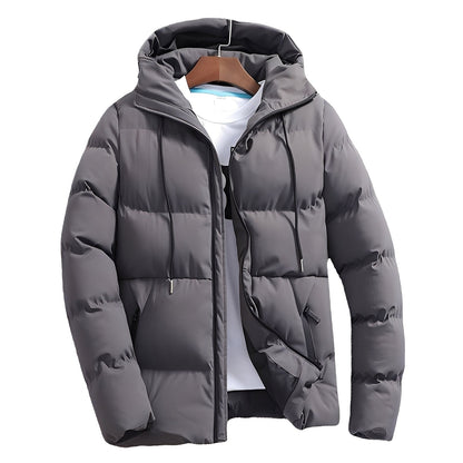 Veste D'hiver Avec Capuche Et Poches Fonctionnelles Pour Homme | Idéale Pour La Saison Froide
