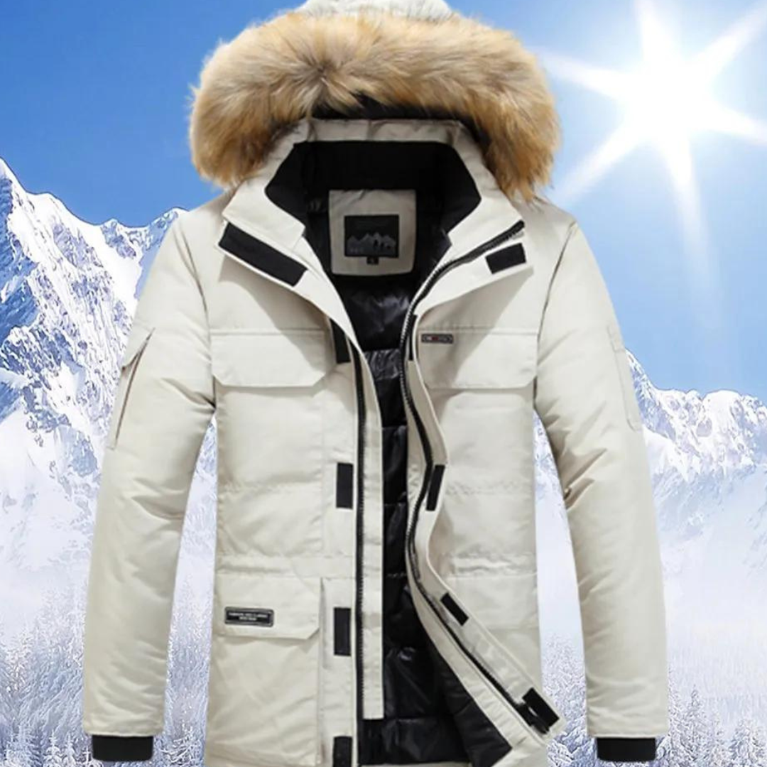 Parka d’Hiver avec Capuche pour Homme | Idéale pour la Saison Froide