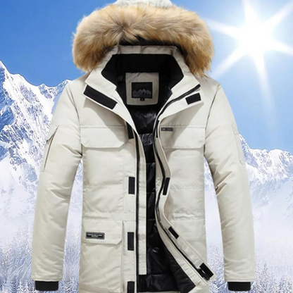 Parka d’Hiver avec Capuche pour Homme | Idéale pour la Saison Froide