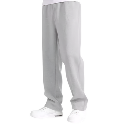 Pantalon De Survêtement Droit Avec Taille Élastique Pour Homme | Idéal Pour Un Usage Quotidien
