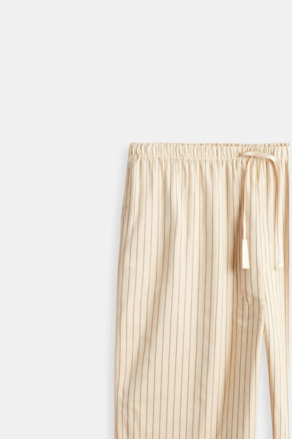 Pantalon Lounge À Taille Élastique Avec Cordon Pour Homme | Idéal Pour Le Quotidien