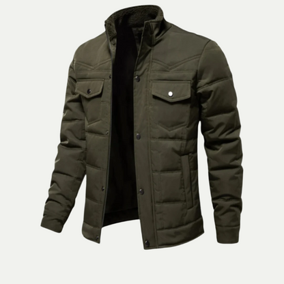 Veste Matelassée avec Capuche pour Homme | Idéale pour L’Automne Et L’Hiver
