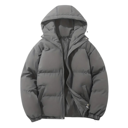 Veste D'hiver Matelassée Avec Capuche Pour Homme | Idéale Pour La Saison Froide