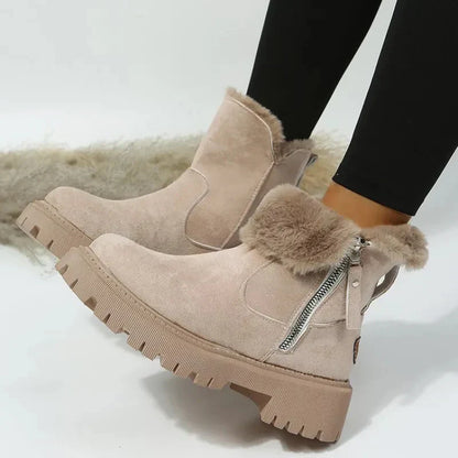 Bottes D’hiver Fermées Pour Femme À Enfilage Facile | Idéales Pour La Saison Froide