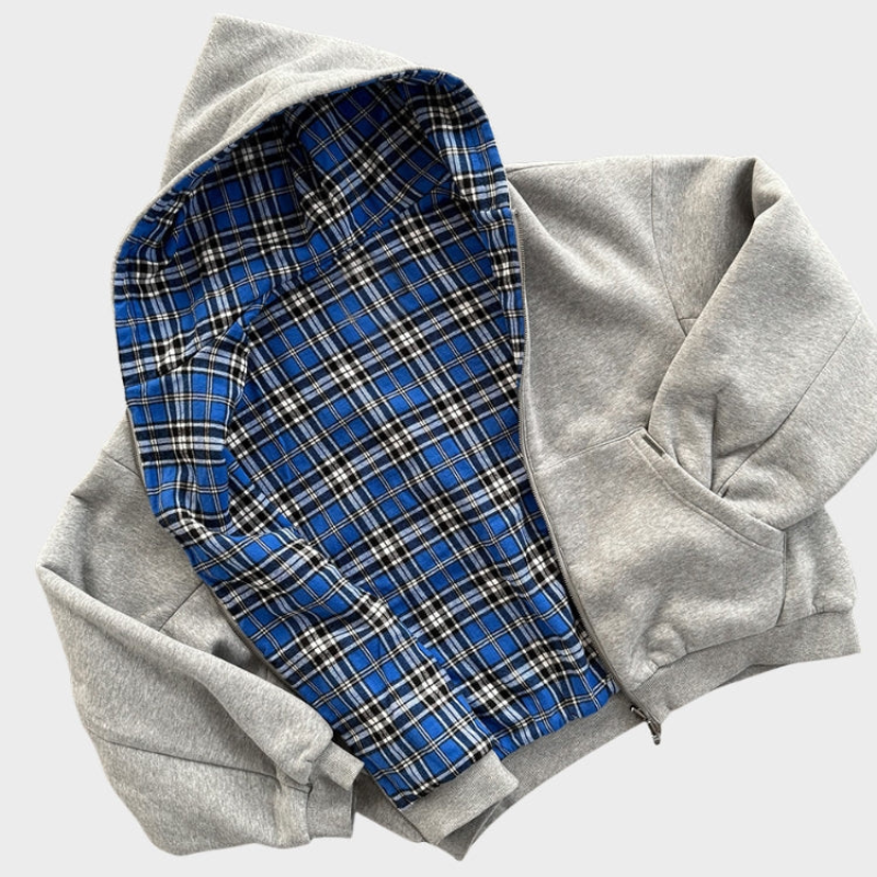 Sweat à Capuche Réversible avec Coupe Oversize pour Adultes | Idéal pour les Looks Urbains