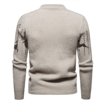 Pull avec Motif de Noël pour Homme | Idéal pour l’hiver