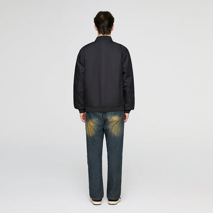 Veste Bombardier à Poignets Élastiques avec Coupe Droite pour Hommes | Idéale pour le Quotidien