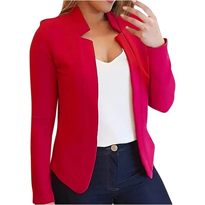 Blazer Court À Coupe Ajustée Pour Femme | Idéal Pour Le Travail Et Les Sorties