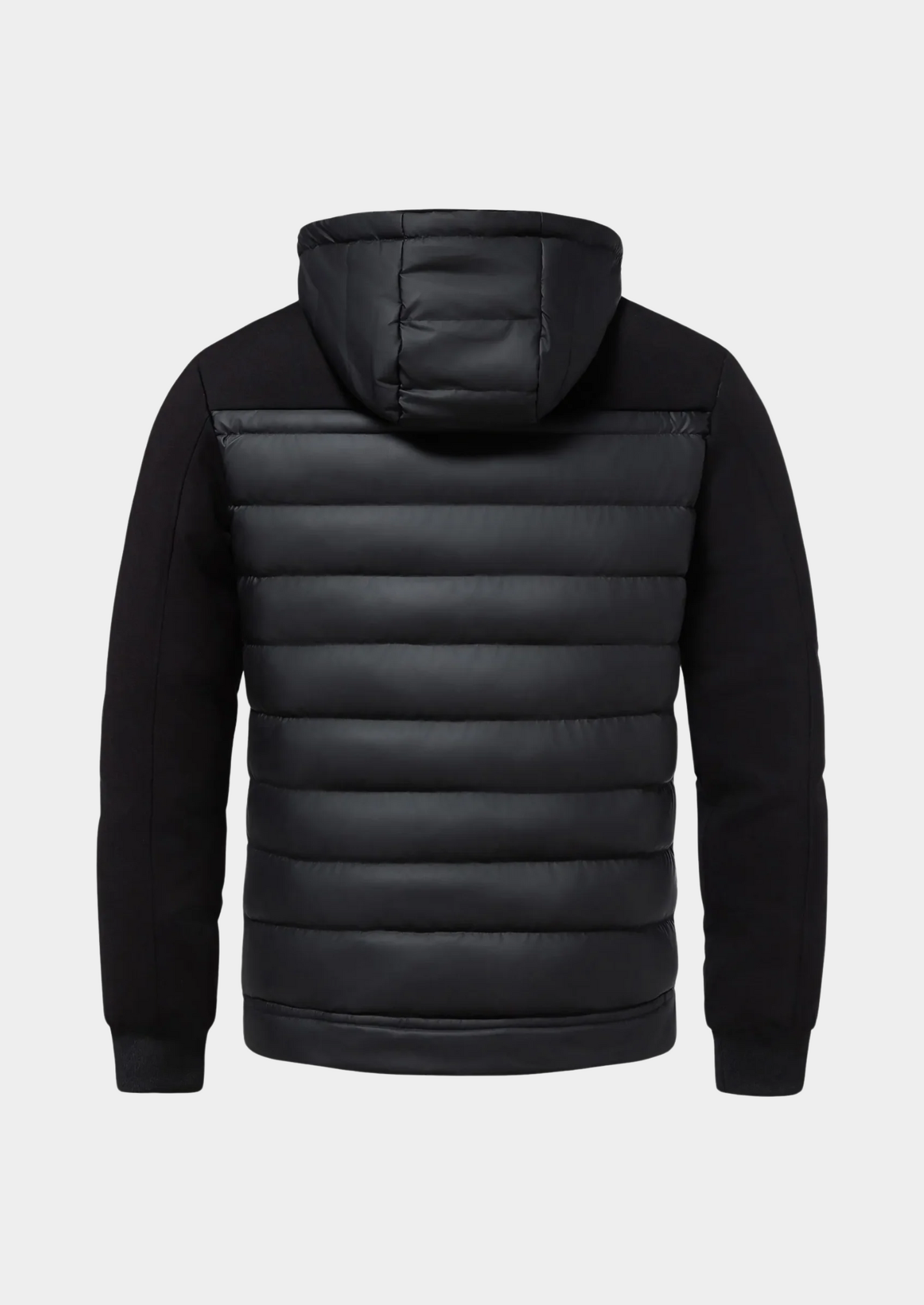 Veste Zippée Avec Capuche Amovible Et Design Matelassé Pour Homme | Idéale Pour Saisons Intermédiaires