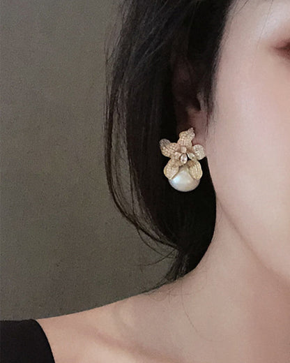 Boucles D'Oreilles Avec Perles Pour Femmes | Idéal Pour Usage Quotidien Et Occasions