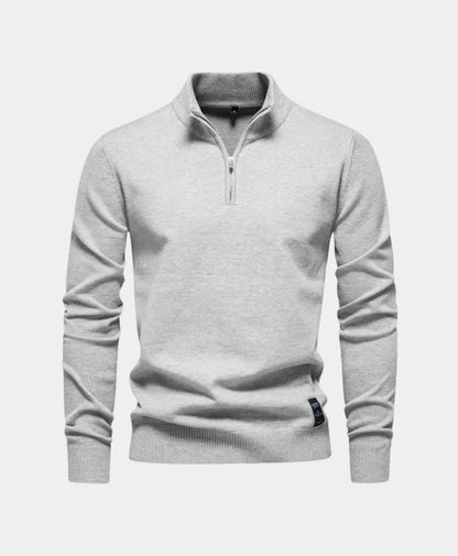 Pull À Demi-Zip Avec Col Montant Pour Adultes | Idéal Pour Saisons Fraîches