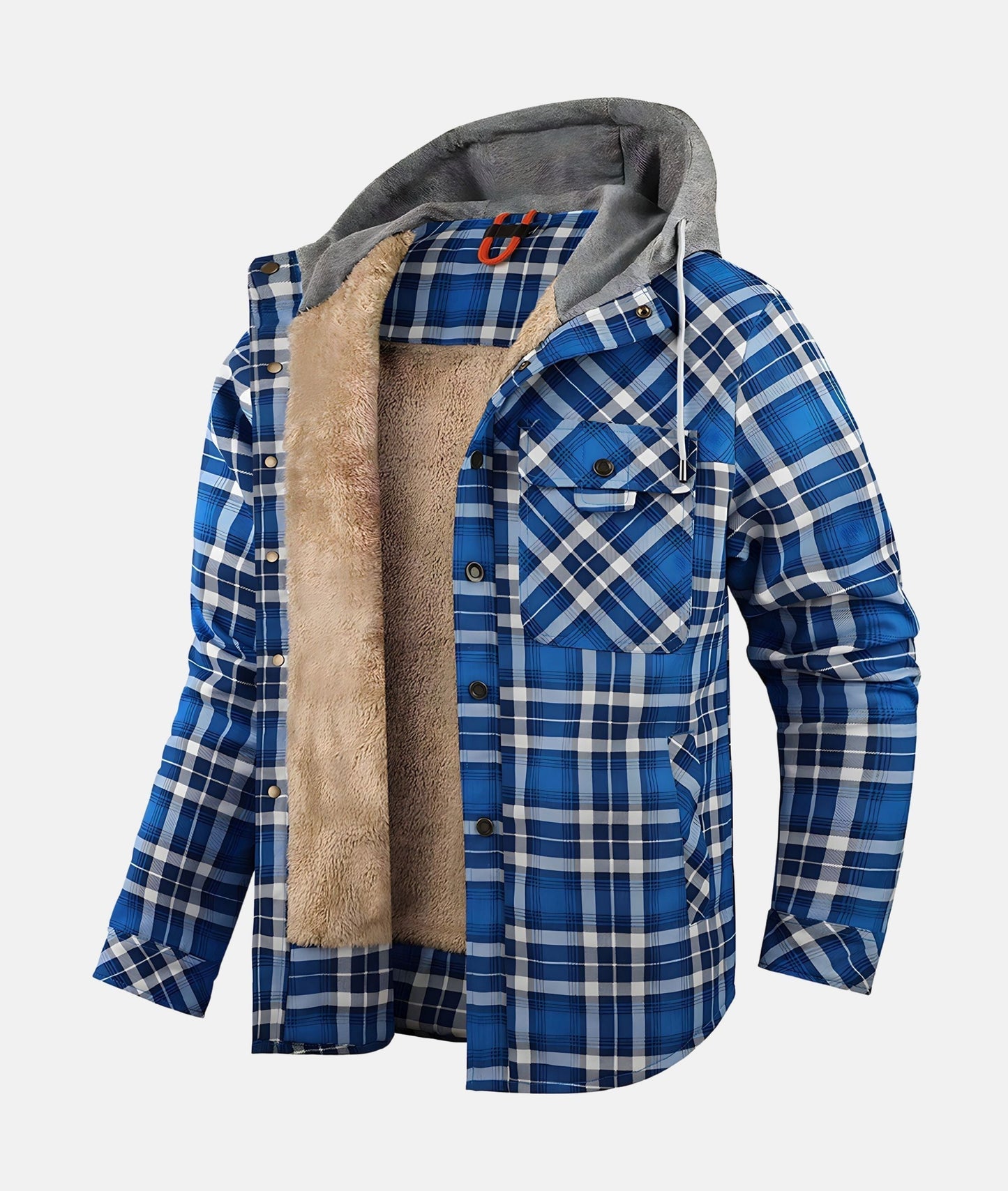 Veste Gilet avec Capuche et Doublure pour Hommes | Idéal pour Automne et Hiver