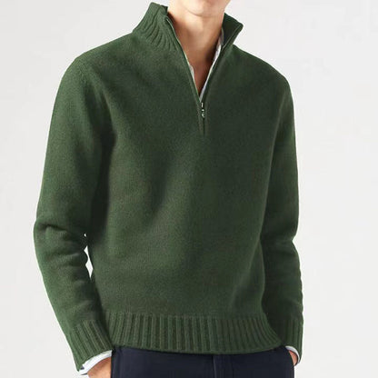 Pull avec Col Zippé pour Homme | Idéal pour Les Tenues Décontractées