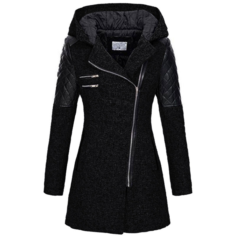 Manteau Long avec Design Uni pour Femme | Idéal pour l’Automne et l’Hiver