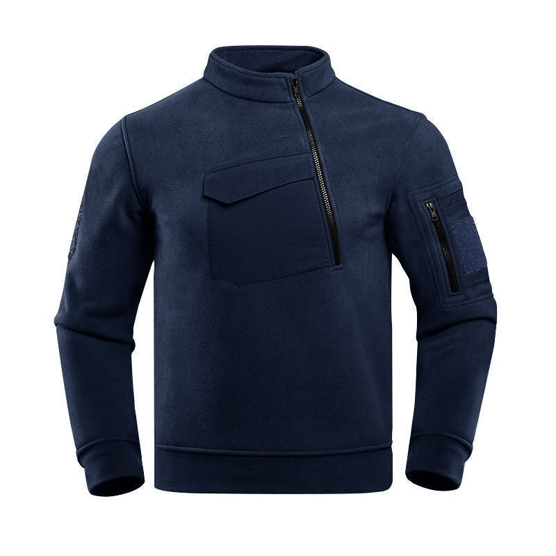 Veste Polaire avec Poches Zippées pour Homme | Idéale pour Les Journées Froides