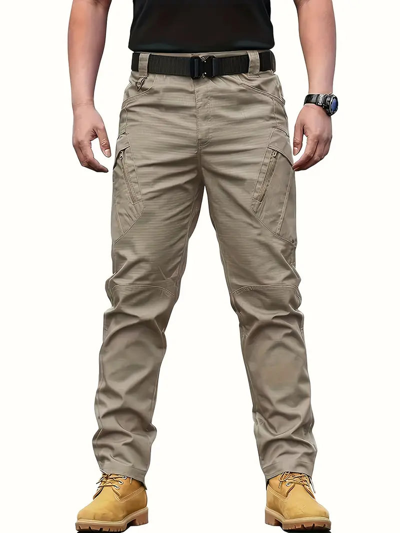 Pantalon Tactique Outdoor avec Poches Multiples pour Homme | Idéal pour la Randonnée et le Camping