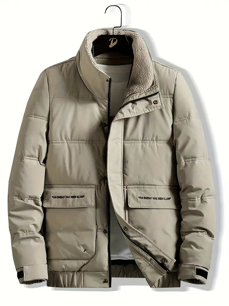 Veste avec Col Et Fermeture Zippée pour Homme | Idéale pour Le Quotidien Et Les Loisirs