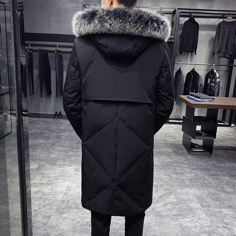 Manteau d’Hiver avec Capuche et Coupe Sportive pour Homme | Idéal pour l’Automne et l’Hiver