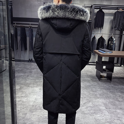Manteau d’Hiver avec Capuche et Coupe Sportive pour Homme | Idéal pour l’Automne et l’Hiver