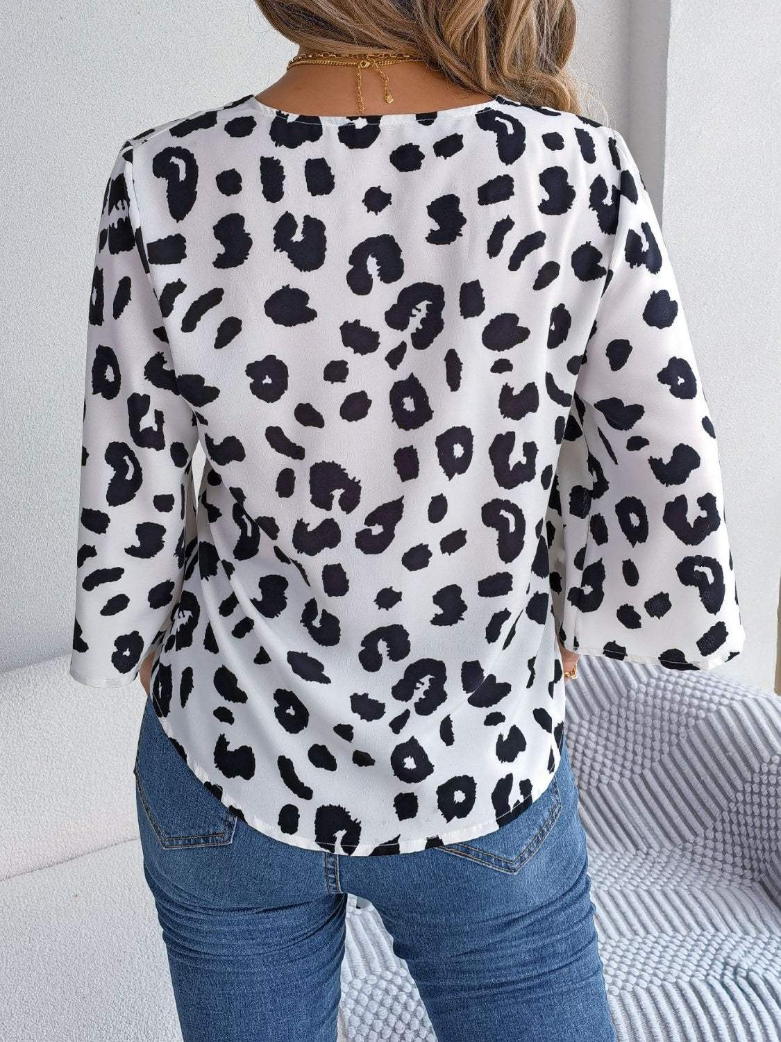 Blouse Avec Imprimé Animalier Pour Femme | Adaptée Aux Occasions Quotidiennes Et Habillées
