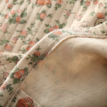 Ensemble Pyjama à Motif Floral avec Taille Élastique pour Adulte | Idéal pour la Maison et le Sommeil