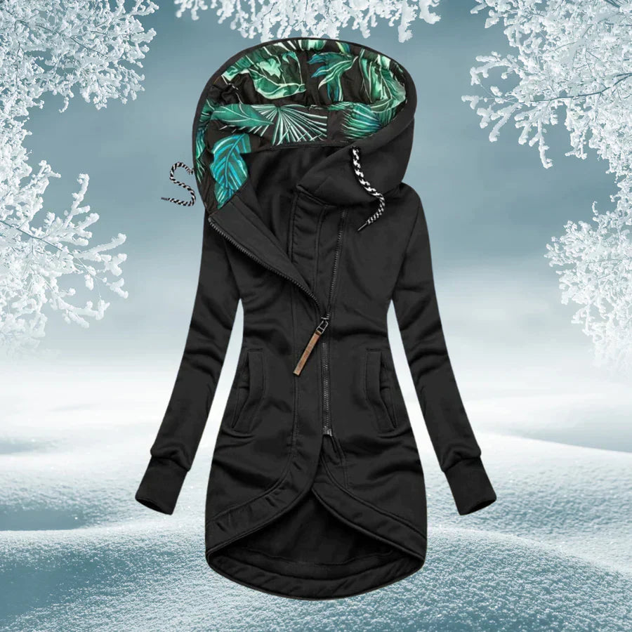 Parka Longue pour Femme avec Capuche et Manches Longues | Idéale pour l’Automne et l’Hiver