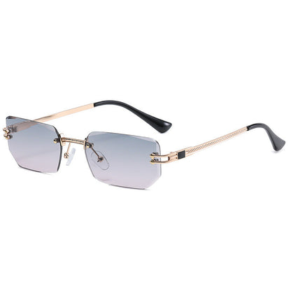 Lunettes de Soleil Sans Monture Avec Verres Dégradés Pour Femme | Idéales Pour Un Usage Quotidien