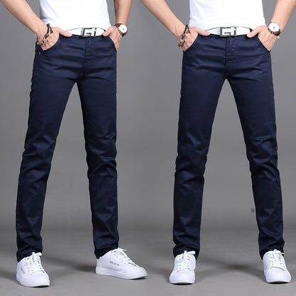 Pantalon Slim Fit Formel avec Coupe Ajustée pour Homme | Idéal pour le Bureau ou les Occasions Spéciales