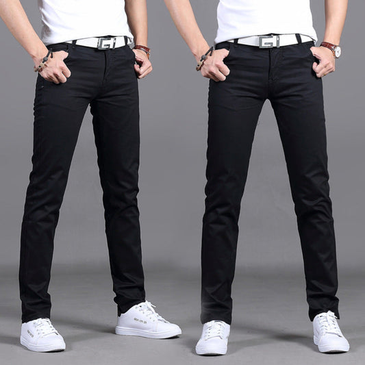 Pantalon Slim Fit Formel avec Coupe Ajustée pour Homme | Idéal pour le Bureau ou les Occasions Spéciales