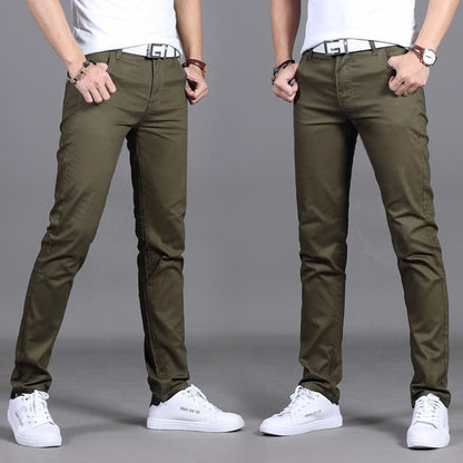Pantalon Slim Fit Formel avec Coupe Ajustée pour Homme | Idéal pour le Bureau ou les Occasions Spéciales
