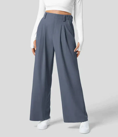 Pantalon Coupe Ajustée Avec Taille Structurée Pour Femme | Idéal Pour Usage Quotidien