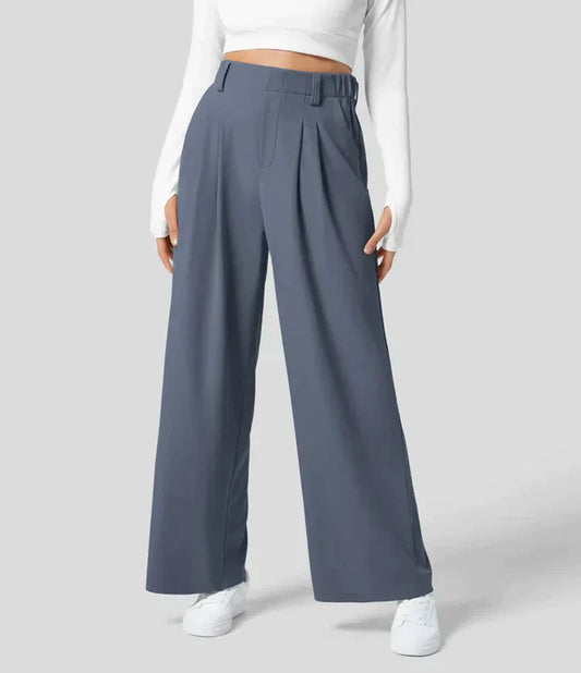 Pantalon Coupe Ajustée Avec Taille Structurée Pour Femme | Idéal Pour Usage Quotidien