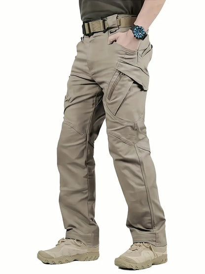 Pantalon Tactique Outdoor avec Poches Multiples pour Homme | Idéal pour la Randonnée et le Camping